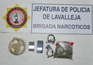 Incatacion de marihuana en balón arrojado al predio de INR Nº17 (1)