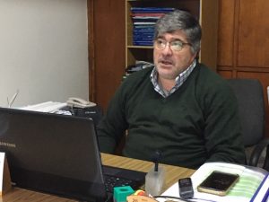 Raúl Oyenard, director de Desarrollo