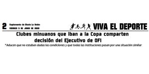 Tapa - Nota de Viva el Deporte