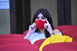 Gabriela Umpiérrez en la pasada sesión de la JDL