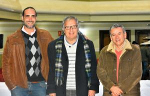 Izq. a derecha Luis Maria Carresse (PC), Oscar Villalba (PN) y Eduardo Baubeta (PN)