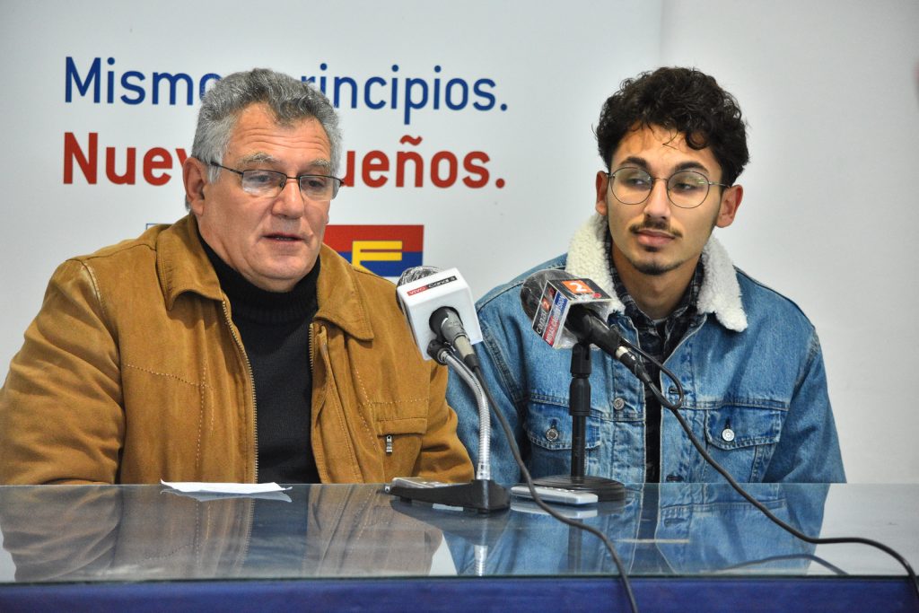 Julián Mazzoni y Emanuel Suárez