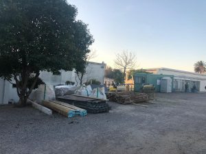 Inicio de obras en el hospital Vidal y Fuentes, gentileza Dr. Andrés Balduini