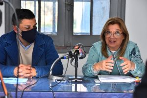 Pablo Fuentes y María Rita López