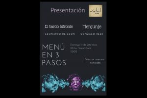 Afiche Cafe Vidal