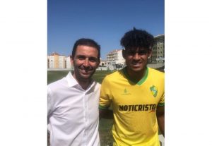 Anthony Sosa en su nuevo club