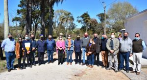 Autoridades departamentales participaron de la inauguración del refugio