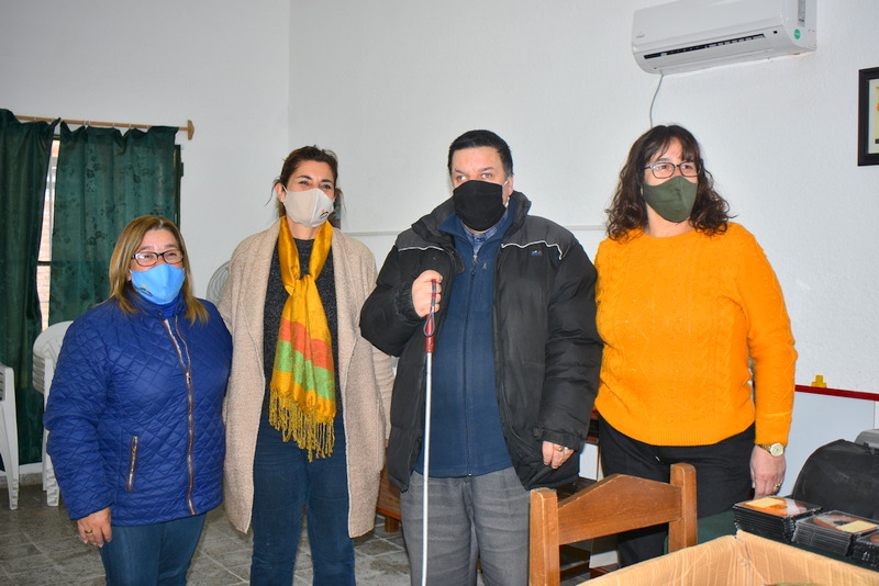 DONACIÓN DESDE LA INTENDENCIA A LA ASOCIACIÓN DE PERSONAS CIEGAS Y DE BAJA VISIÓN 2