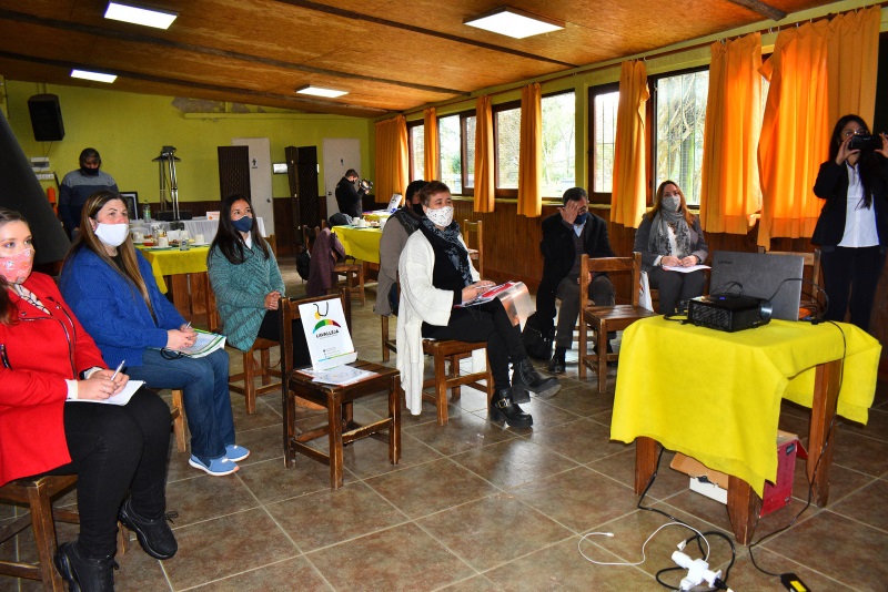 Los integrantes de los espacios de inclusión digital del departamento