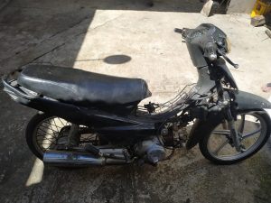 Moto incautada por estupefacientes 12 de setiembre 2020