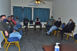 Representantes de las instituciones de la Liga Minuana (foto archivo)