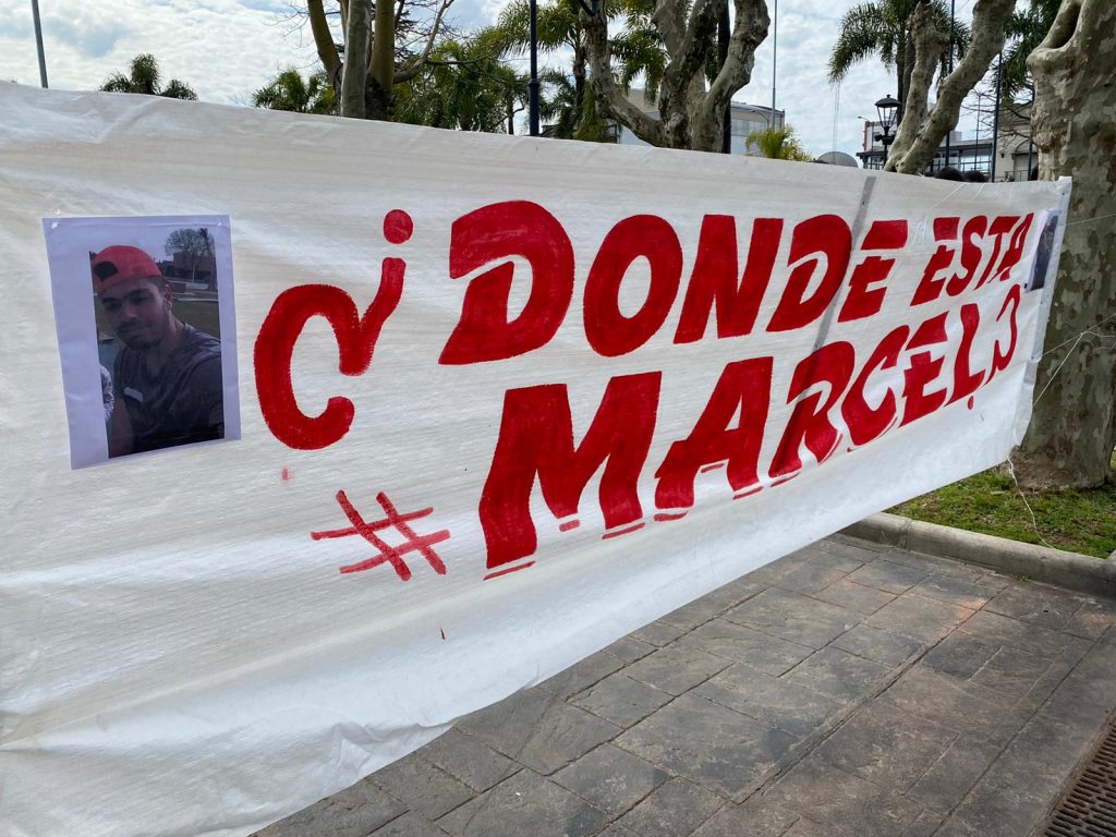 un año de la desaparición de Marcel Rodríguez 1