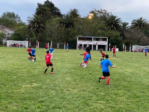 El amistoso de ayer les sirvió a todos, a los clubes y al cuerpo técnico (foto Pasión Juvenil)