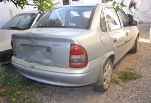 Auto intervenido por estafa