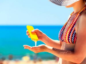 Es necesario reaplicar el protector solar. Fuente de la imagen sitio web del periódico El Confidencial