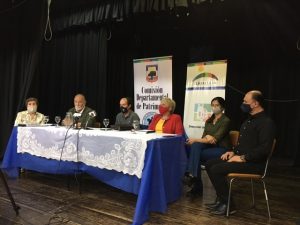 Glenda Hernández, José Belloni, Juan Martín Frachia, Alda Pérez, Leticia Pérez y Gustavo Risso
