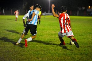Joaquín García aportó anoche el primer gol de Lavalleja ante Las Delicias