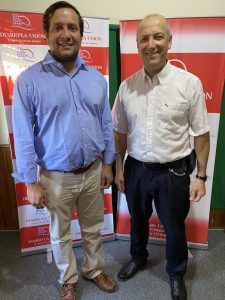 Sub Comisario y Abogado Julio López y el Comisario Daniel Rodríguez