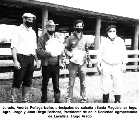 Triunfos de Santa Magdalena en pedigre y Doña Elisa en puros de origen