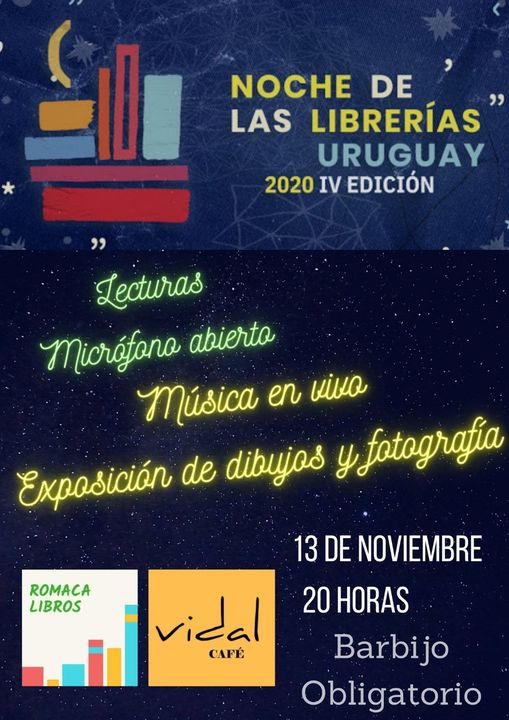 noche de las librerias - minas