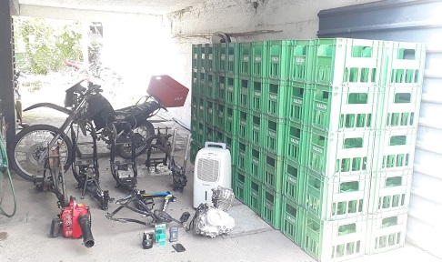 Allanamiento en vivienda barrio La Coronilla 2