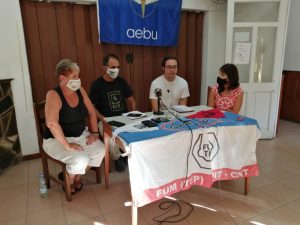Ana Caballero, Fabián Estavillo, Francisco Gómez y Laura Cáceres