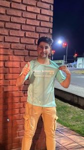 GABRIEL GUTIERREZ INTEGRANTE DE LA EMBAJADA PEREZ SCREMINI EN LAVALLEJA