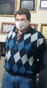 Luis Bouvier, presidente de Las Delicias