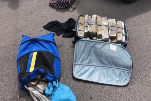 incautacion de 50 kilos de marihuana en juridicción de Secconal 10ma bolso