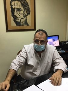 Dr. Andrés Balduini, director del Hospital Vidal y Fuentes