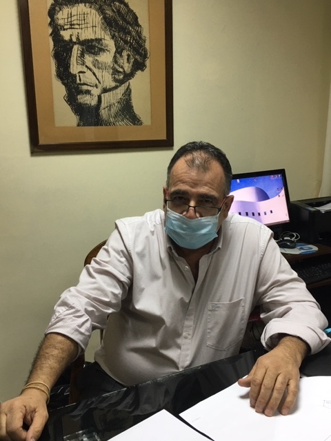 Dr. Andrés Balduini, director del Hospital Vidal y Fuentes