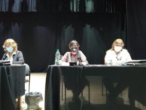 La presidenta de la JDL Gabriela Umpiérrez