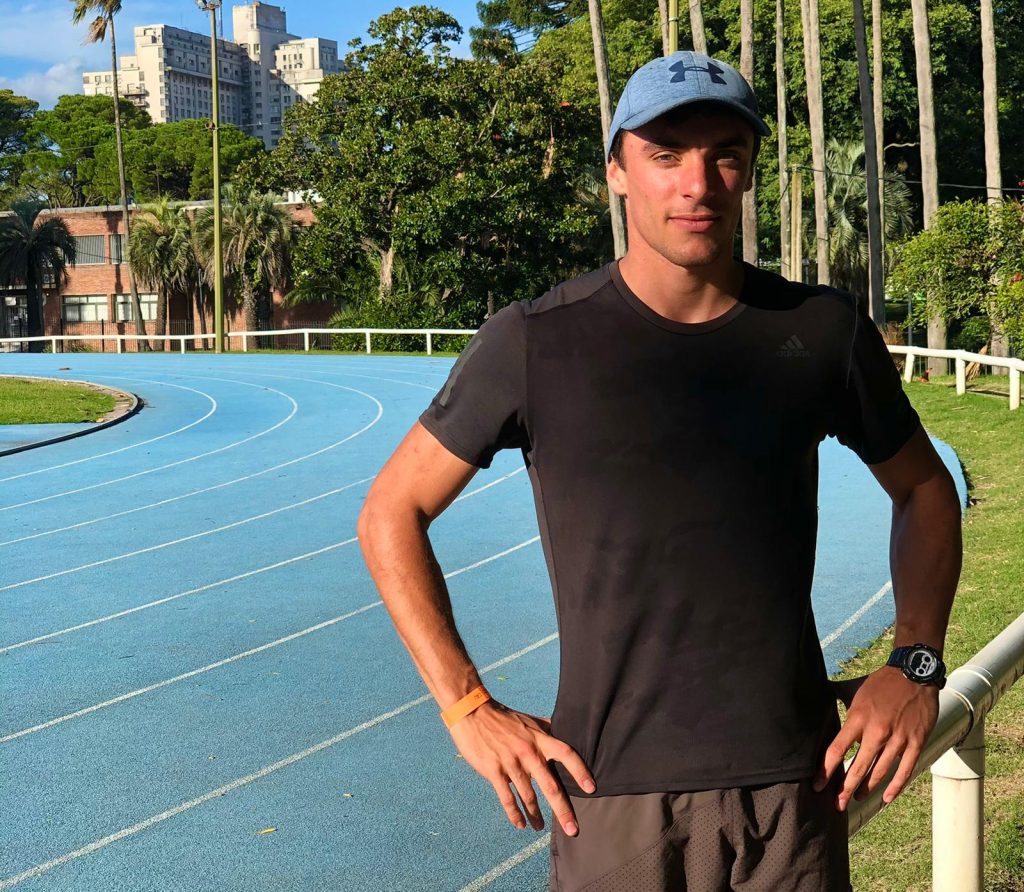 Santiago Rodríguez, destacado velocista minuano