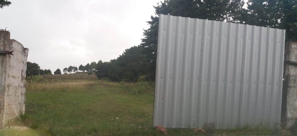 A Las Delicias le hurtaron un portón recién confeccionado