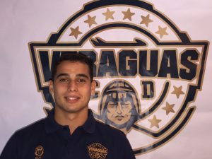 Felipe Villalba en las instalaciones de su nuevo club en Panamá