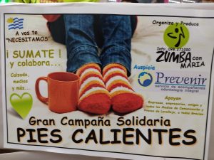 campaña solidaria - pies calientes 1
