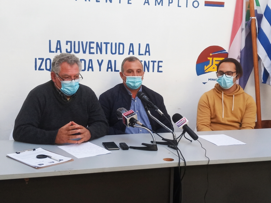 Julián Mazzoni, Daniel Ximénez y Francisco Gómez