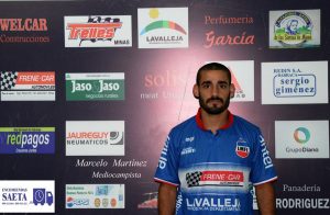 Marcelo Martínez anotó tres goles el viernes en el empate con Punta del Este