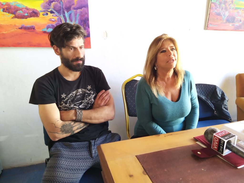 Diego Bezón y Mariela Leis