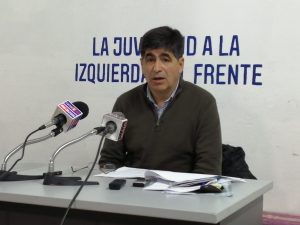 Diputado del FA Javier Umpiérrez