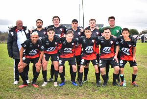 Formación del Sub 19 de Barrio Olímpico