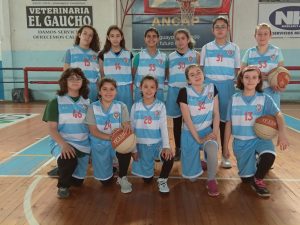 Las Pre Minis de Sparta. Paradas Olivia Todeschini, Manuela Cifuentes, Daiana Delgado, Sol Singlan, Julia Fodere y Juliana Torterolo. Abajo Martina Tomas, Bianca Cifuentes, Catalina Aviaga, Sar