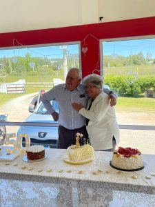 Hermógenes Lescano y Ana Cabrera