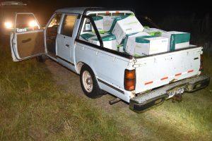 Camioneta recuperada por DSR en José Pedro Varela