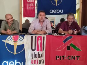 Consejo Central de AEBU sesionando en Minas