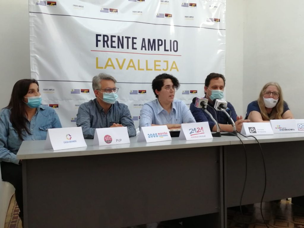 Lucía Moreira presentó su candidatura a la presidencia del FA Lavalleja
