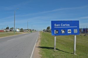 Entrada a San Carlos, fuente Presidencia