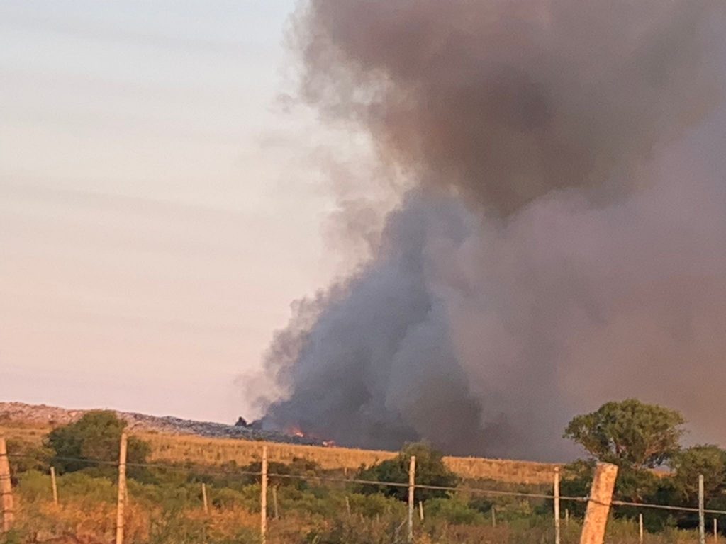 Incendio en Vertedero Municipal 1