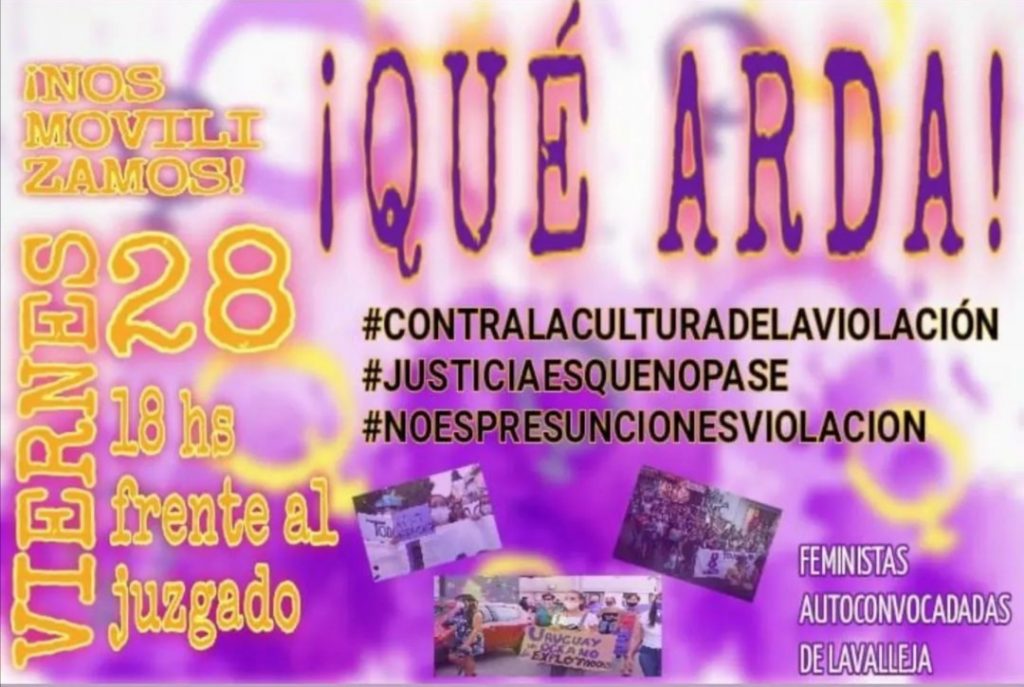 Hoy se moviliza la sociedad contra la cultura de la violación