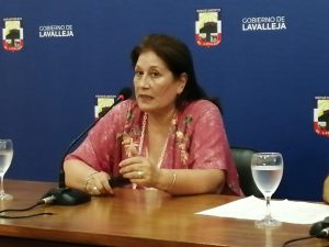 La nueva secretaria general Lidia Araújo